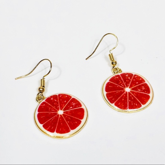Grapefruit Earrings 2025